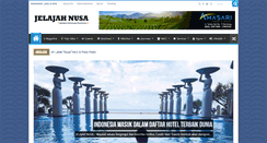 Desktop Screenshot of jelajahnusa.com